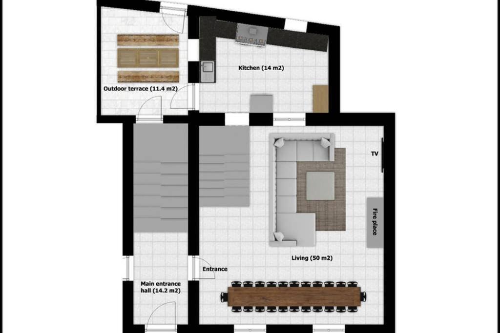 Authentic Stays - 6P-Maisonette Ейсден Екстериор снимка